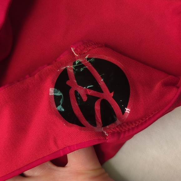 2/$25-Skinny Dip "Cherries" Bikini Red High Cut Highrise Bottoms Size Medium - Picture 7 of 12